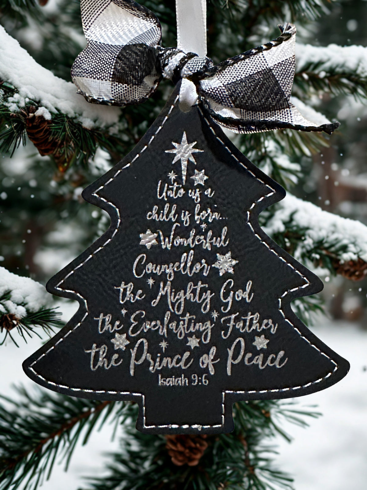 Names of Jesus tree ornament/gift tag