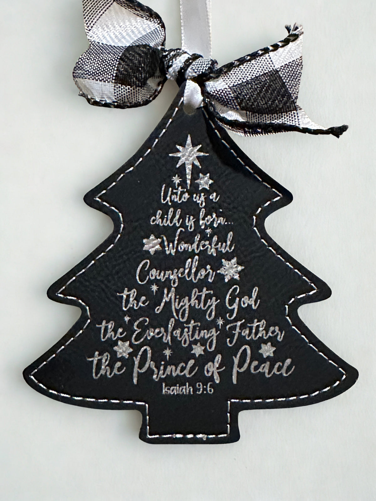 Names of Jesus tree ornament/gift tag
