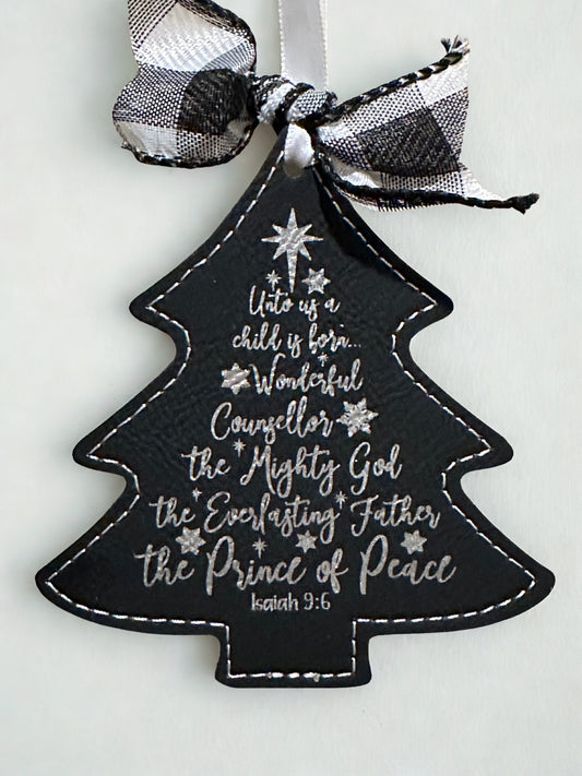 Names of Jesus tree ornament/gift tag